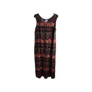 Just In Thyme LTD ladies Size 18  Maxi Tank Dress animal Print Giraffe Lounge